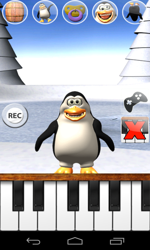Sweet Talking Penguin Deluxe Screen 2