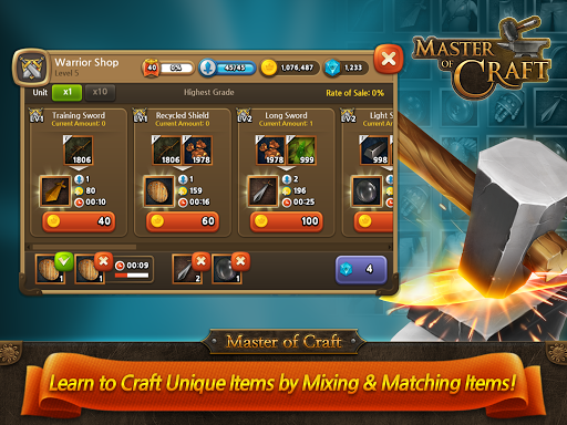 【免費模擬App】Master of Craft-APP點子