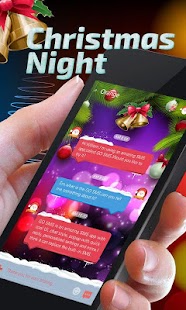 How to install GO SMS CHRISTMAS NIGHT THEME lastet apk for bluestacks