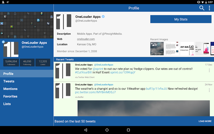  TweetCaster Pro for Twitter- screenshot 