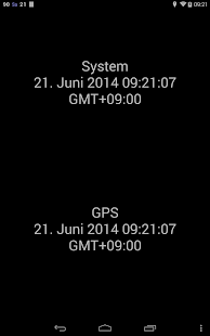 Datum a čas telefonu a GPS - náhled