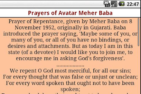 Prayers of Avatar Meher Baba(圖4)-速報App