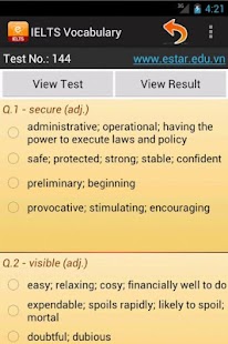 download 3000 IELTS Vocabulary Test free