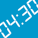Digital Clock mobile app icon