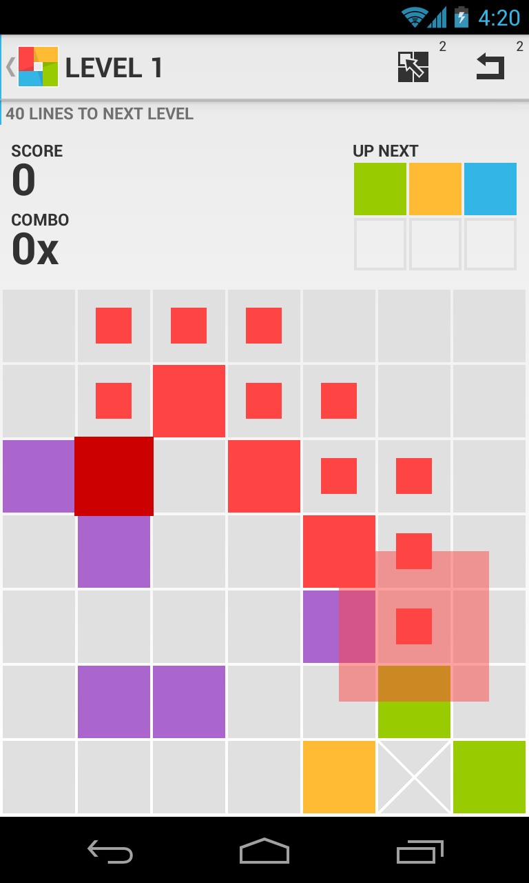 7x7 - Best Color Strategy Game Screen 2
