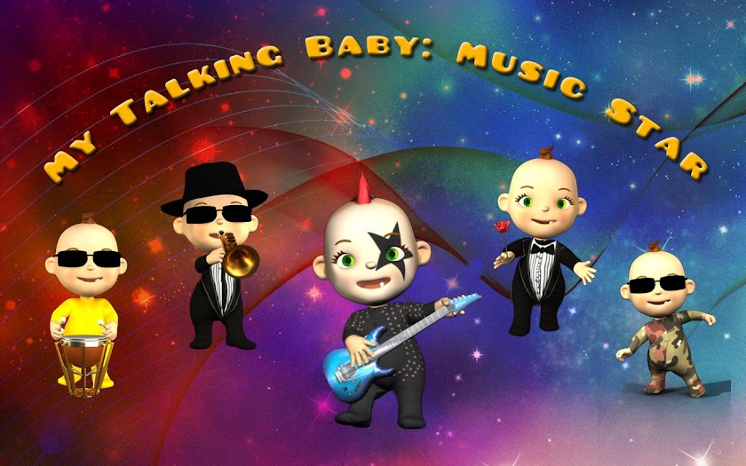 My Talking Baby Music Deluxe Screen 2