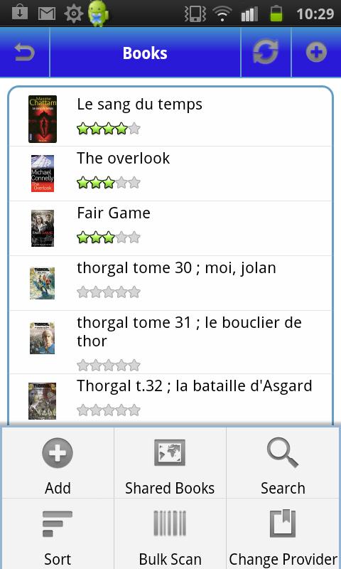 My Books Screen 2