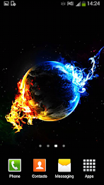 Fire and Ice Live Wallpaper poster 15
