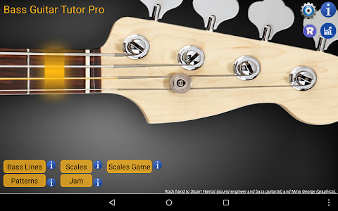 Screenshot Bass Guitar Tutor Pro vNew Settings
