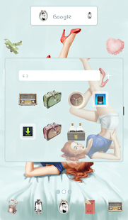 How to install 핀업걸(하늘자전거) 도돌런처 테마 4.1 mod apk for laptop