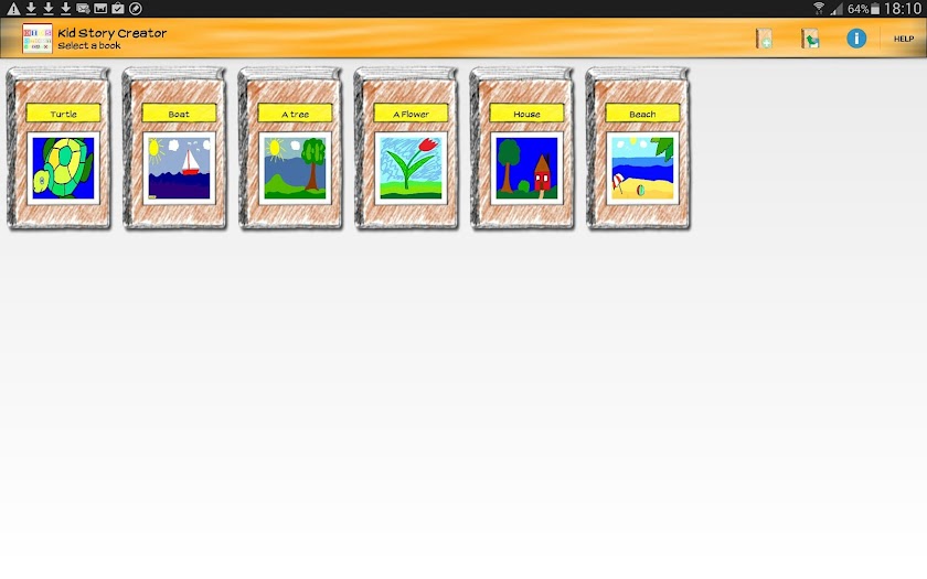 Kids Story Creator Screen 3