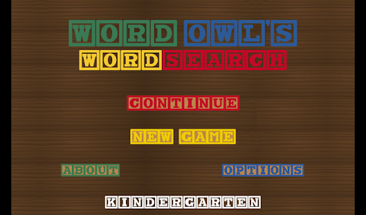 word owls word search kindergarten sight words apps on google play