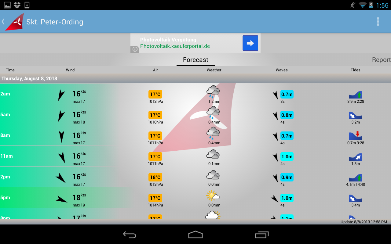 Windfinder Android Apps on Google Play