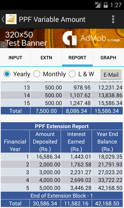 PPF Calculator - India - Android Apps on Google Play