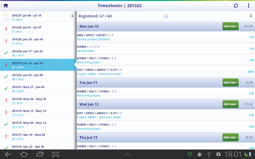 【免費商業App】UNIT4 Agresso Timesheets-APP點子