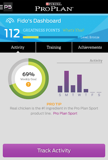 Pro Plan P5 Dog Training App