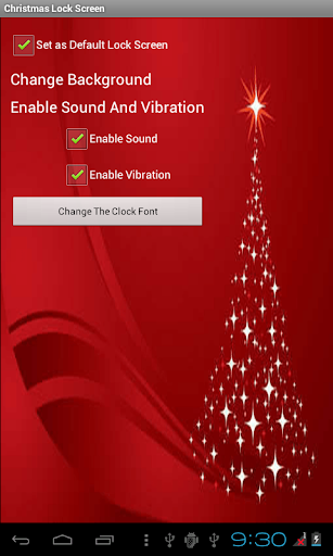 Christmas Lock Screen