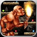 Caveman Falling Down logo