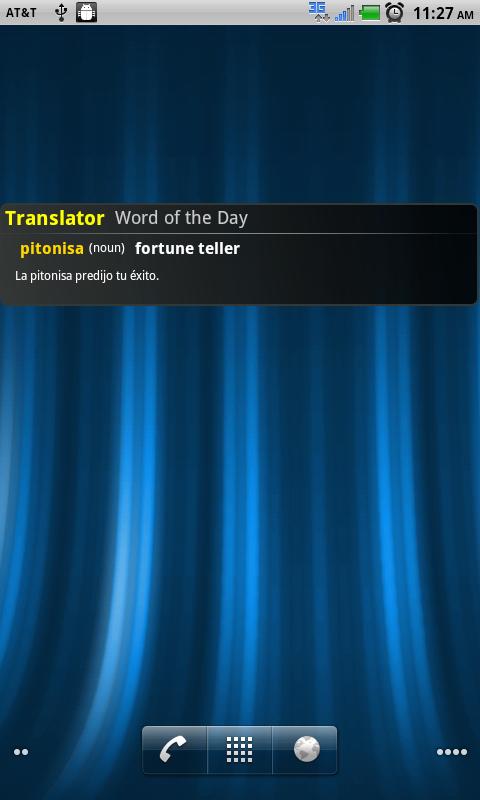 Talking Translator Pro Screen 2