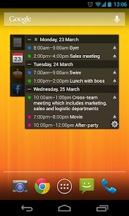 All-in-One Agenda widget