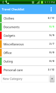 Travel Checklist Screenshots 5