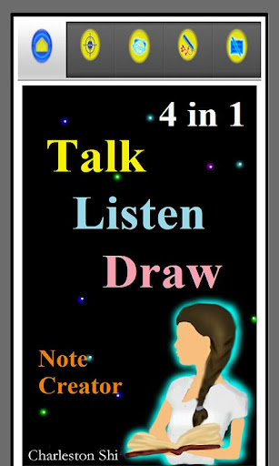 4 in 1 Talk Listen Draw Notes