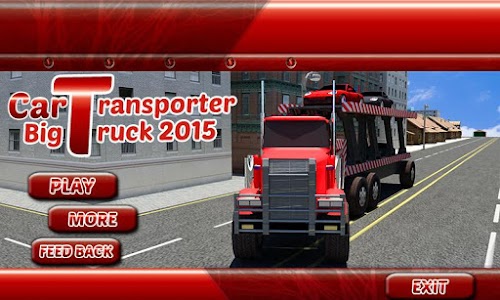 Android application Car Transporter Big Truck 2015 screenshort