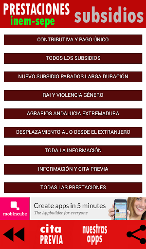 【免費生產應用App】PRESTACIONES y SUBSIDIOS-APP點子