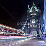Tower Bridge In Motion by Jon Raffoul -  