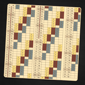 shift calendar logo
