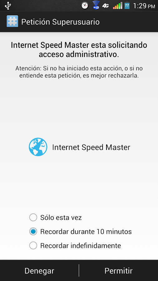 Internet Speed Master - screenshot