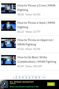 MMA Fighting Techniques