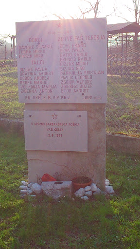 War Memorial Cesta
