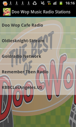 Doo Wop Music Radio Stations