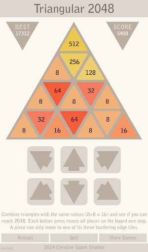 【免費解謎App】Triangular 2048-APP點子