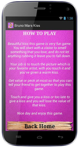 【免費動作App】Bruno Mars Kiss Game-APP點子