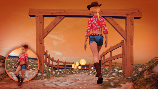 Farm Cowgirl Run