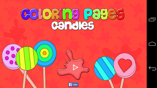 Coloring Pages Candies