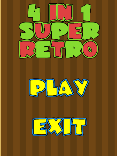 4 in 1 Game Super Retro