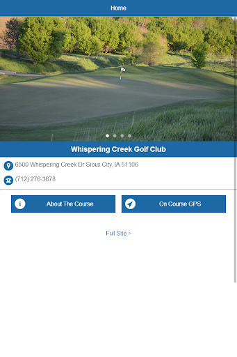 Whispering Creek Golf Club App