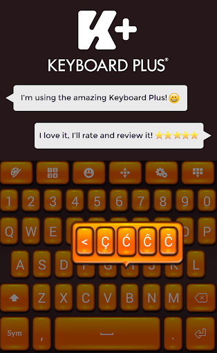 免費下載個人化APP|Keyboard Plus Orange app開箱文|APP開箱王