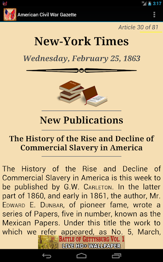 【免費教育App】1863 Feb Am Civil War Gazette-APP點子