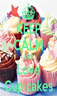 Lastest keep calm cupcake wallpaper APK for Android