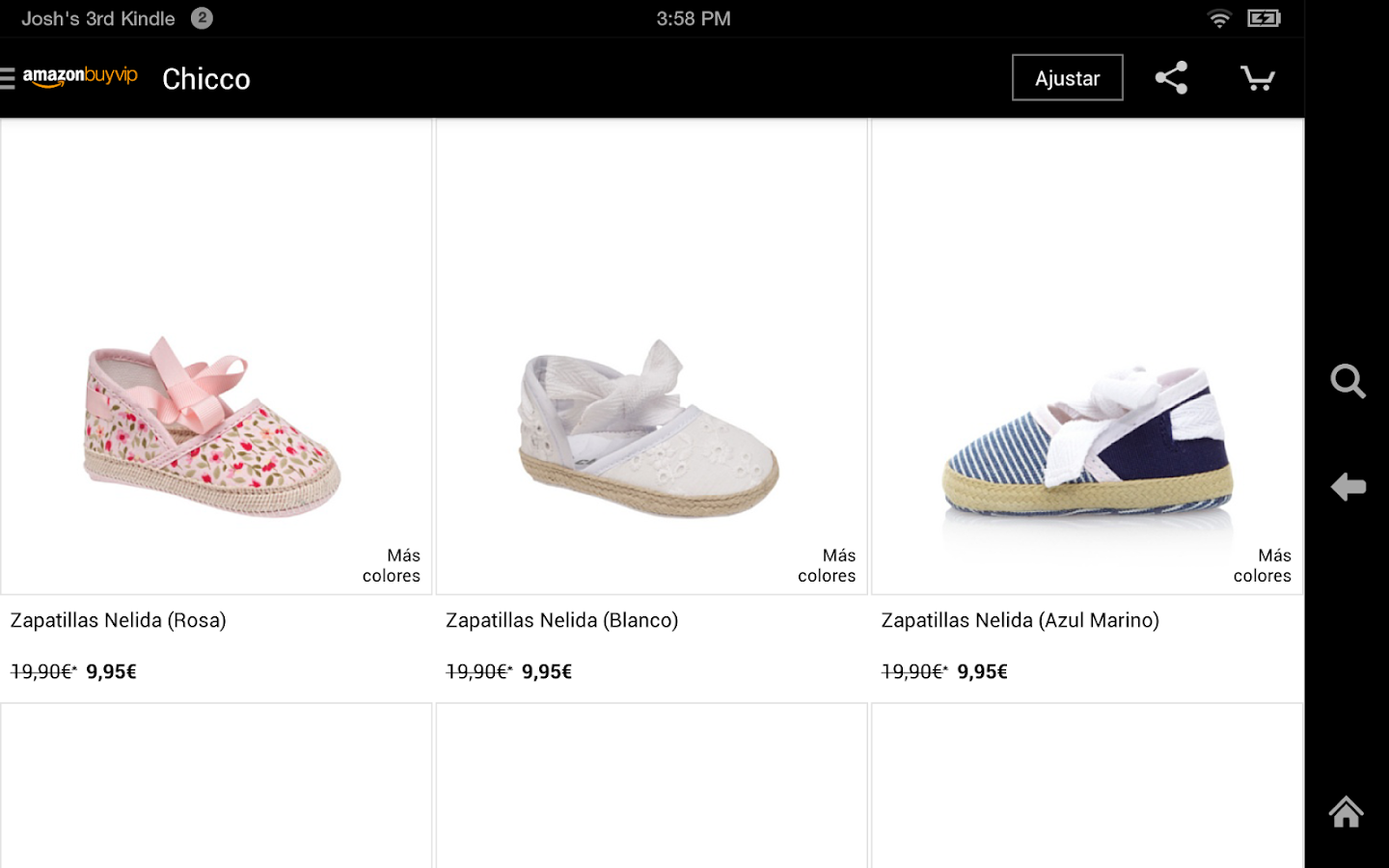   Amazon BuyVIP – Capture d'écran 