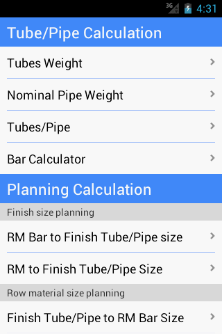 Tube Weight Calculator