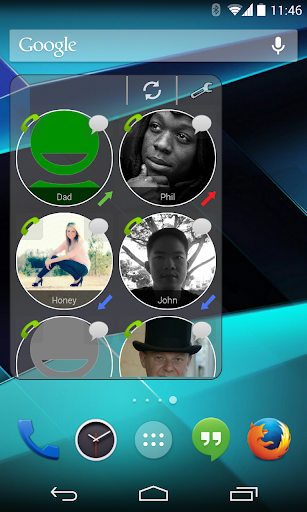 CallWho Smart contacts widget