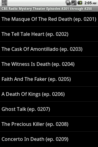 【免費音樂App】CBS Radio Mystery Theater V.05-APP點子