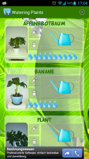 Watering Plants