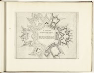 Toepassing van de zeshoek in de vestingbouw, 1726