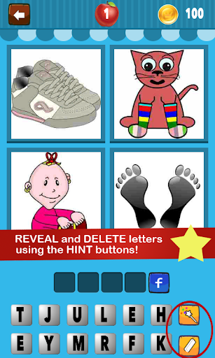 4 Pics 1 Word Kids